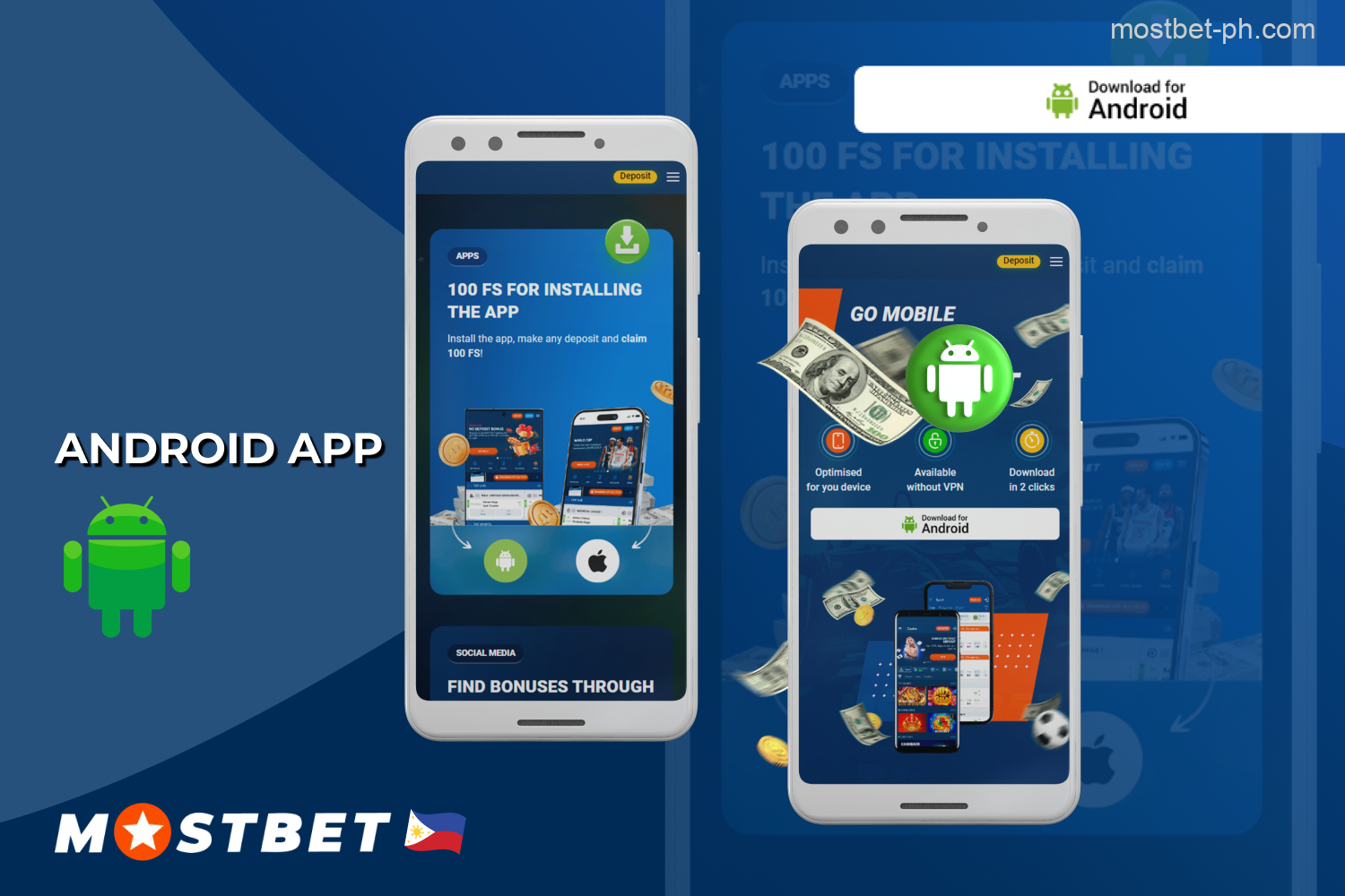 Mostbet offers Philippine players an Android app for betting and casino games